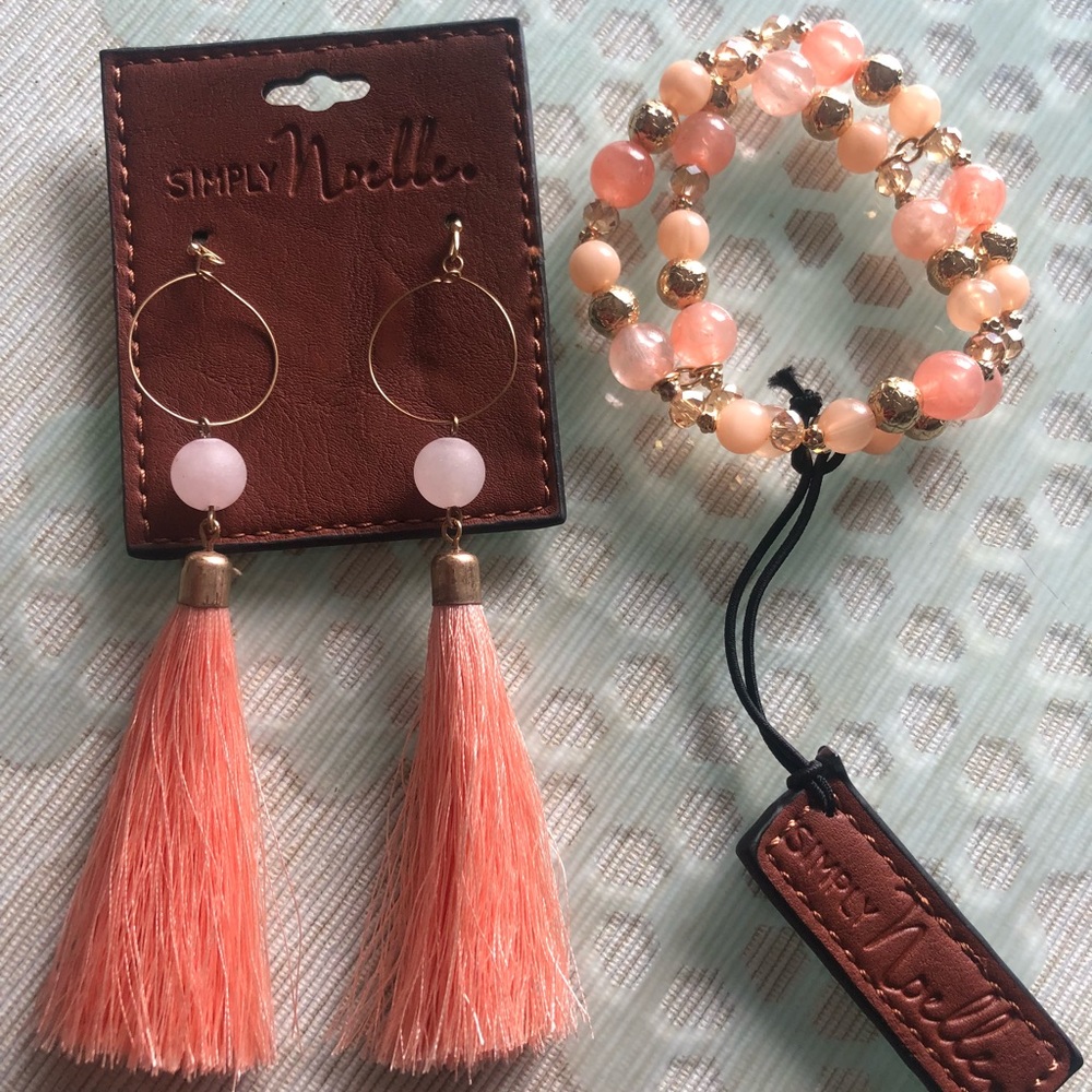 Bracelet/Earrings SET! +Bonus!